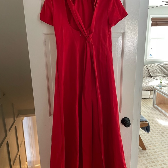 STAUD Red Dress - Picture 2 of 4